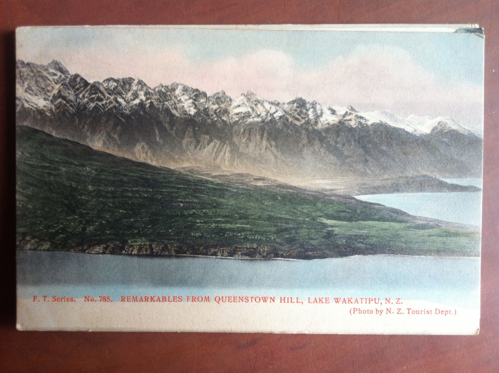 Cartolina inizi '900 New Zealand Lake Wakatipu non viaggiata - …