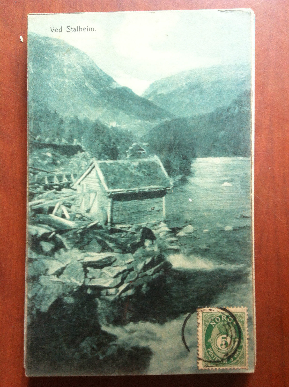 Cartolina inizi '900 Norvegia Ved Stalheim - viaggiata - E18635