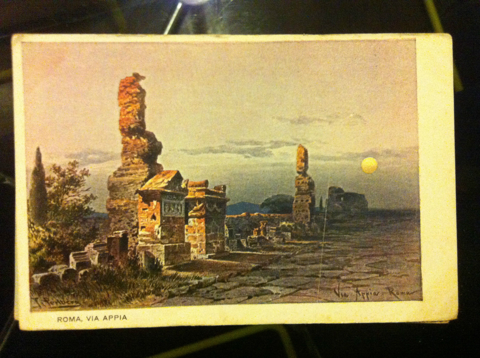 Cartolina inizi '900 Roma Via Appia - non viaggiata E9646