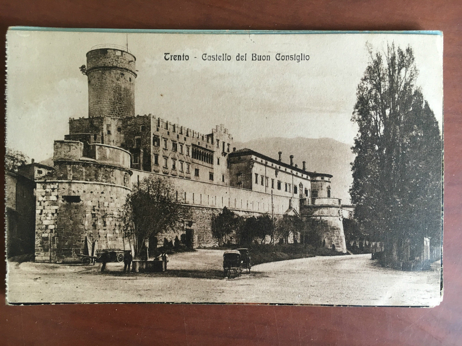 Cartolina inizi '900 Trento Castello del Buon Consiglio - E20826