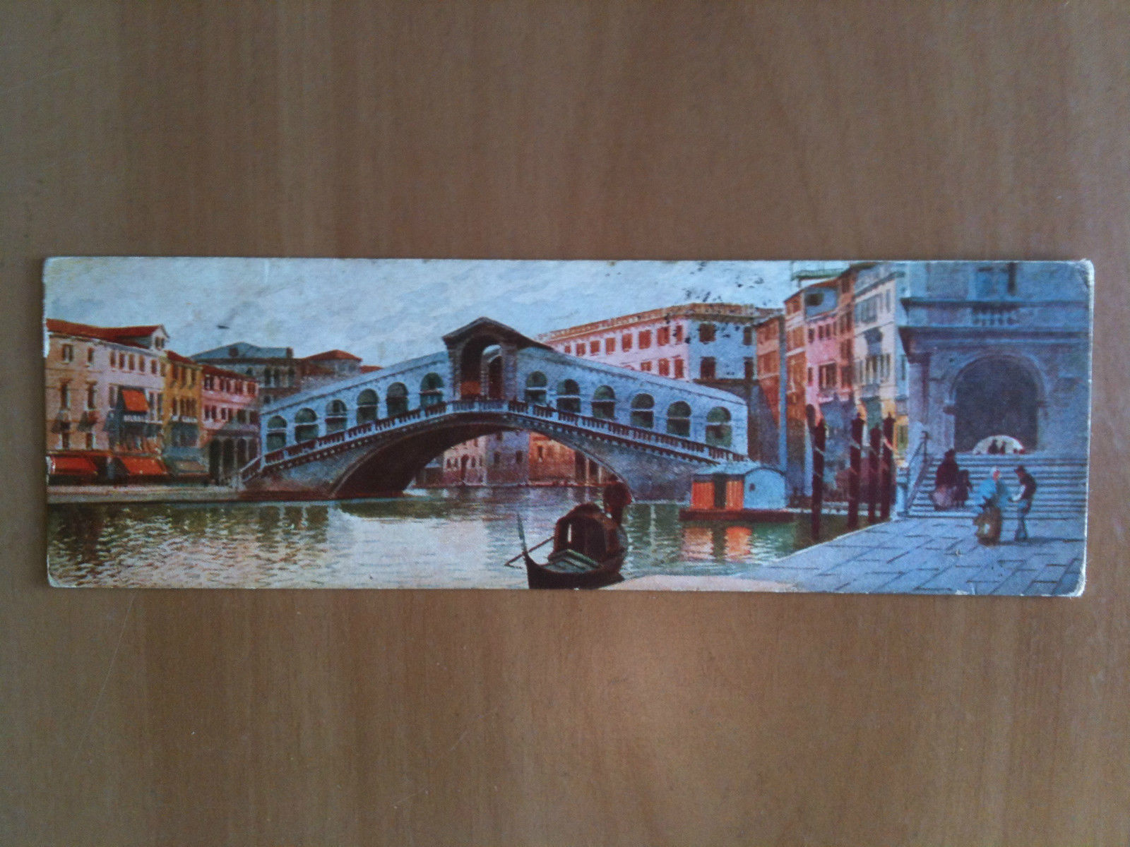 Cartolina inizi '900 Venezia Ponte Rialto - viaggiata