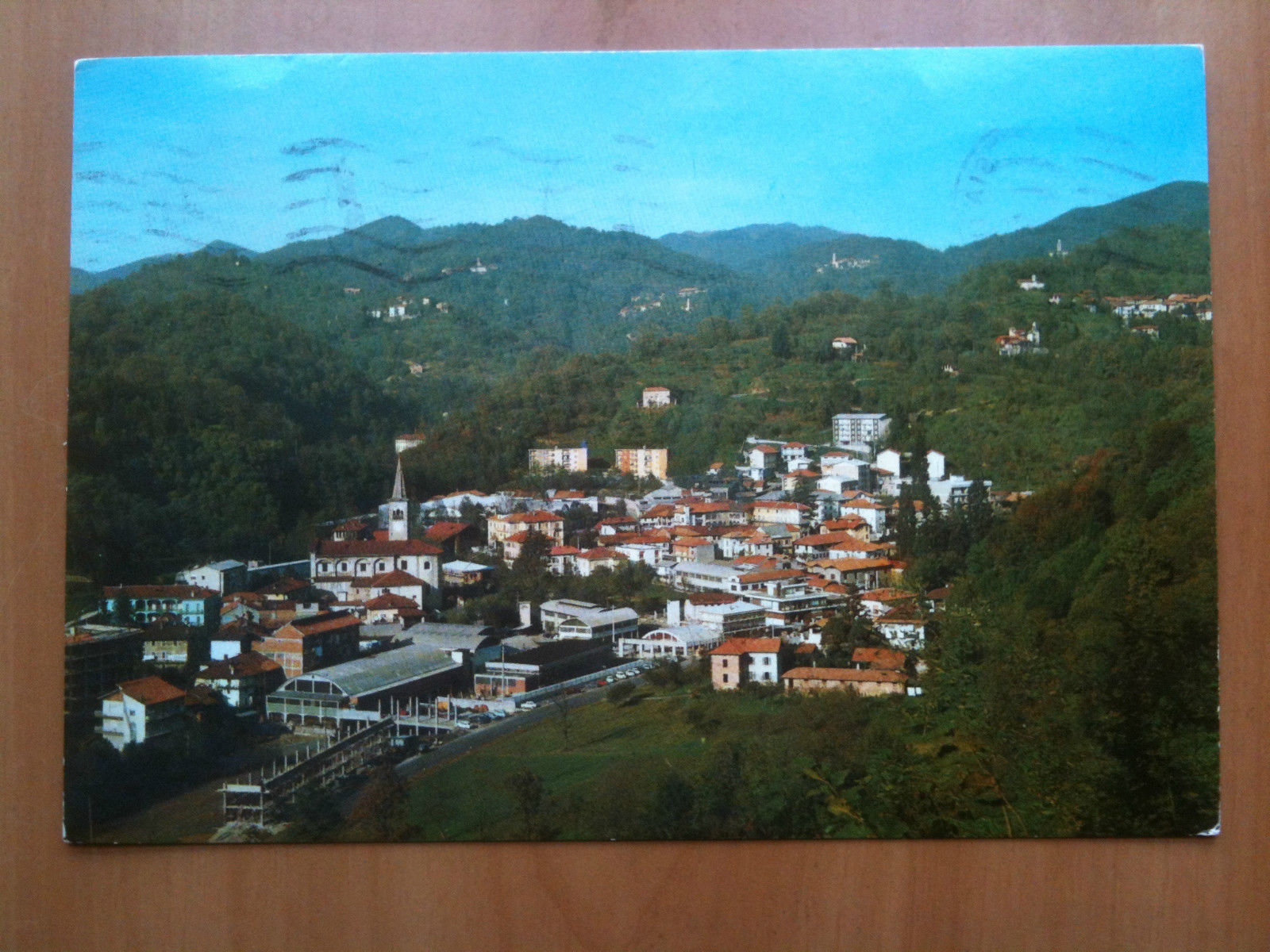 Cartolina metà '900 Piemonte Valsesia Valduggia - viaggiata