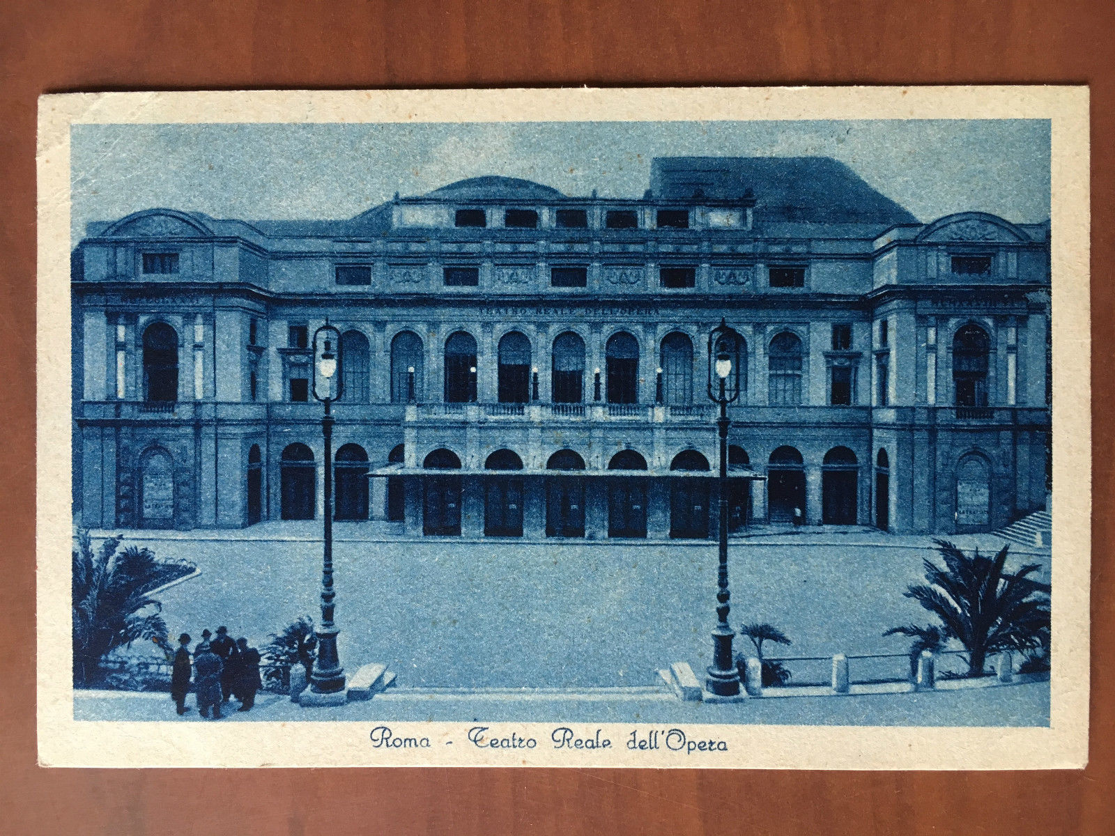 Cartolina originale 1932 Roma Teatro Reale dell'Opera viaggiata - E20368