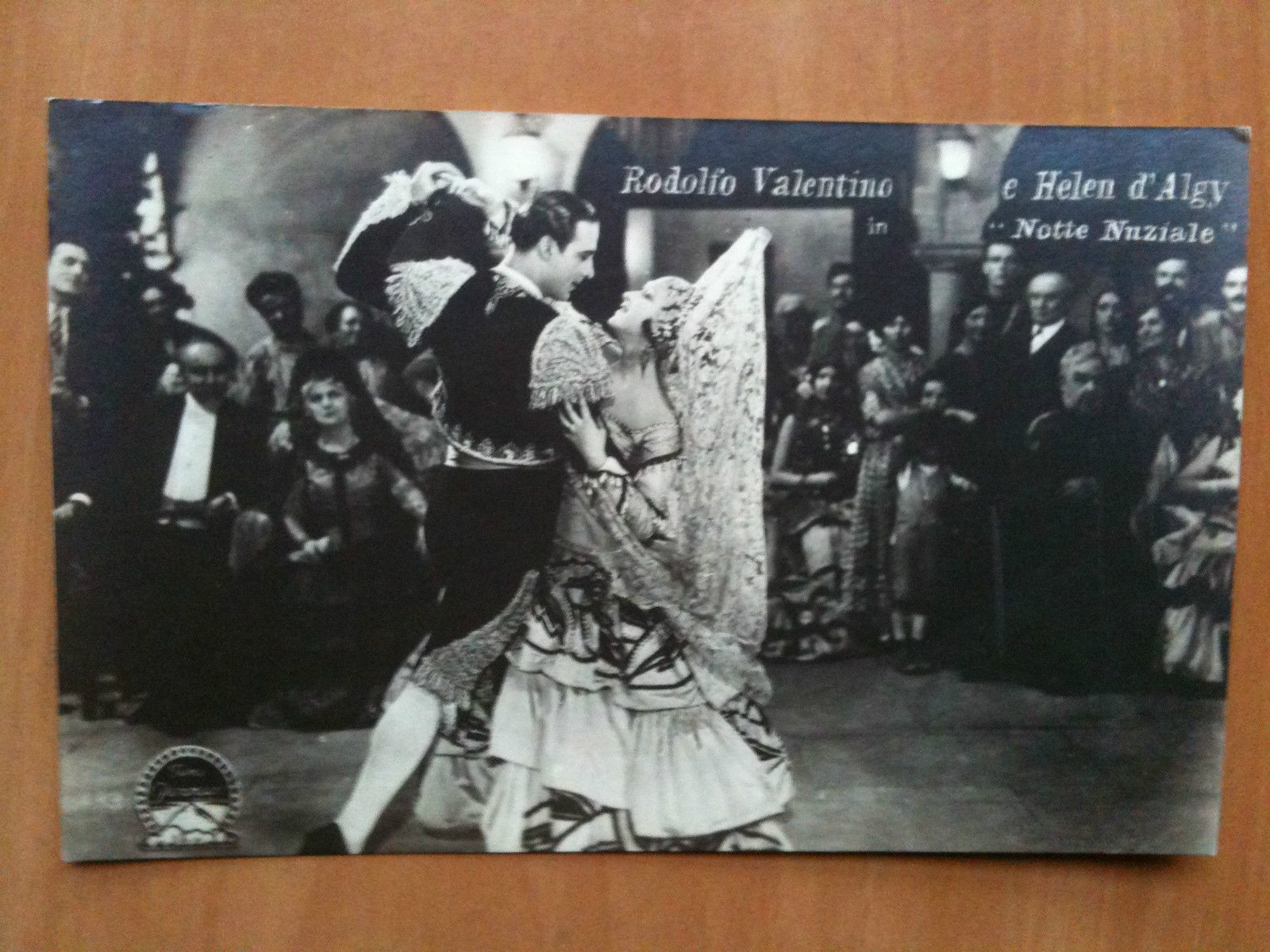 Cartolina originale anni '20 Rodolfo Valentino "Notte Nuziale" - non …