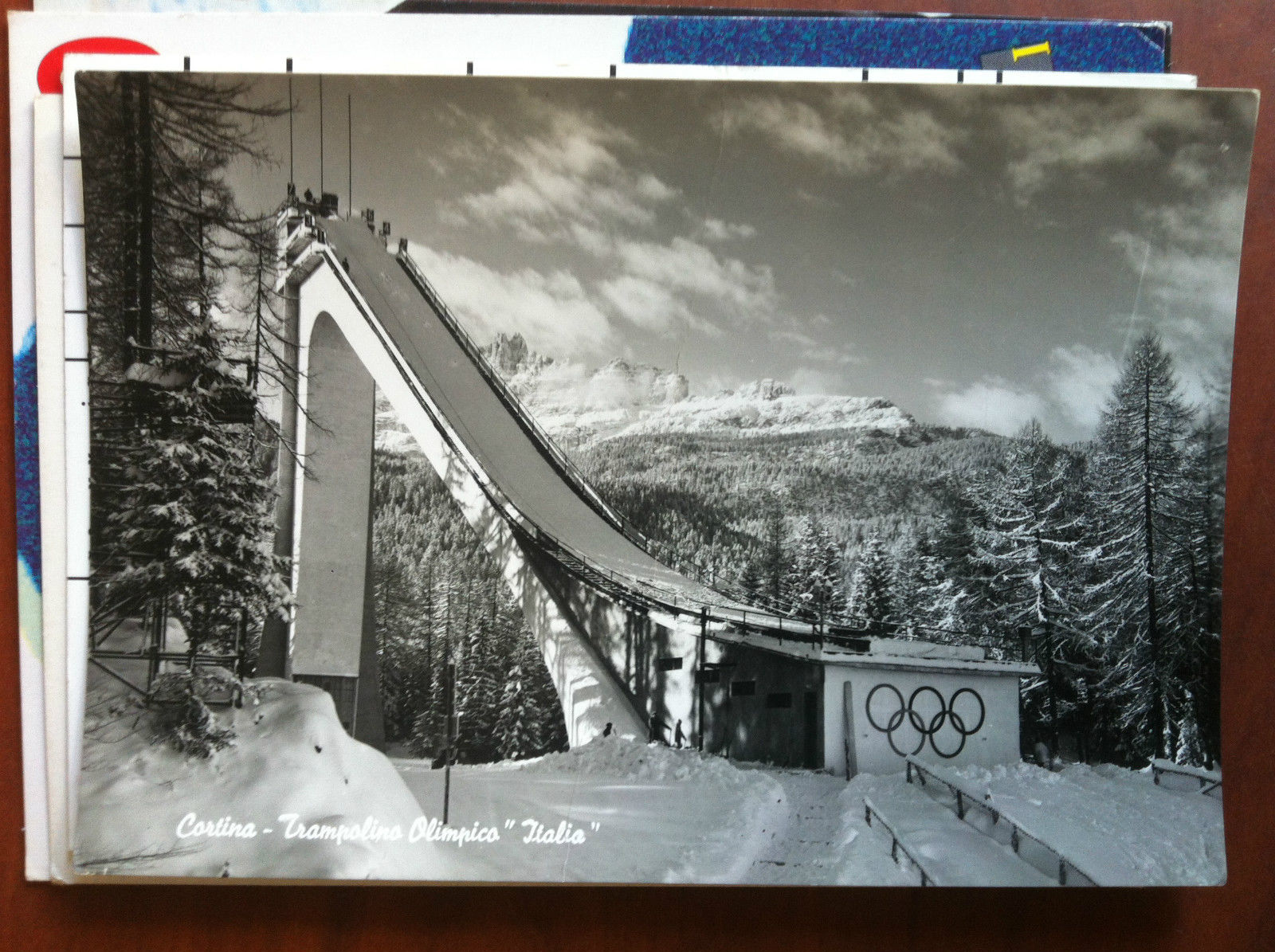 Cartolina originale Trampolino Olimpico Italia - E15913