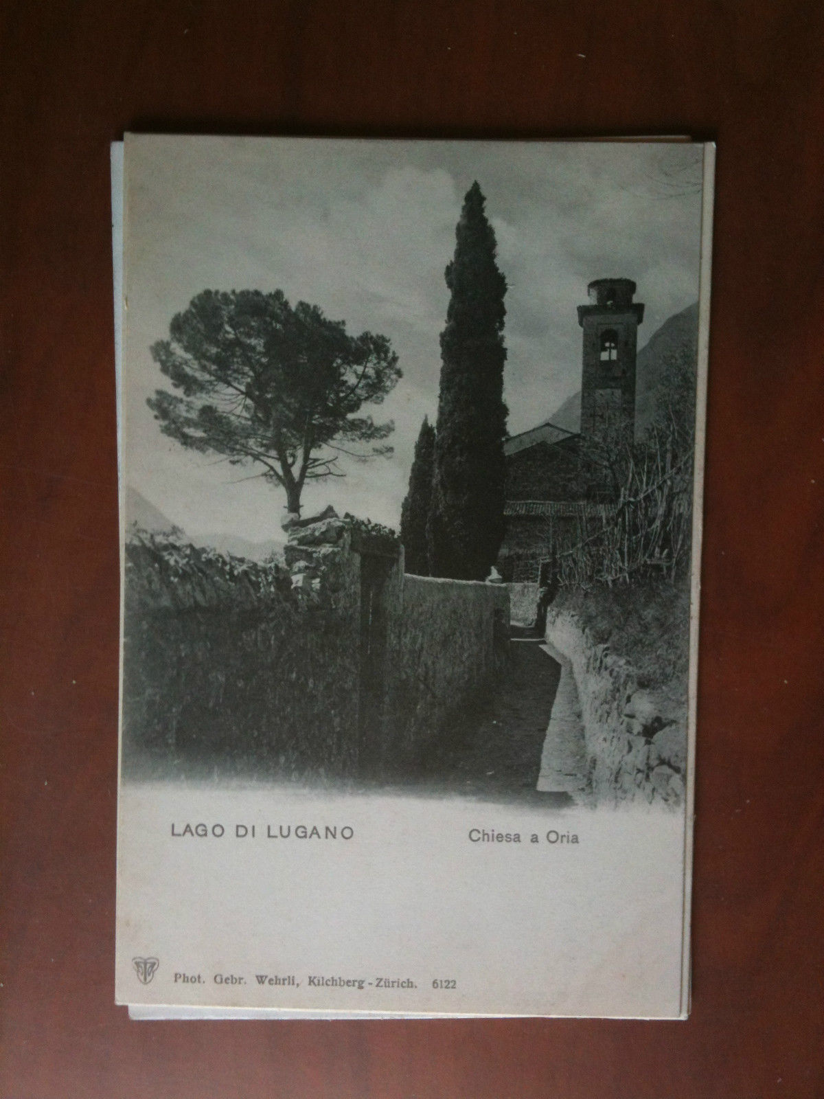 Cartolina postale inizi '900 Svizzera Lago di Lugano - non …