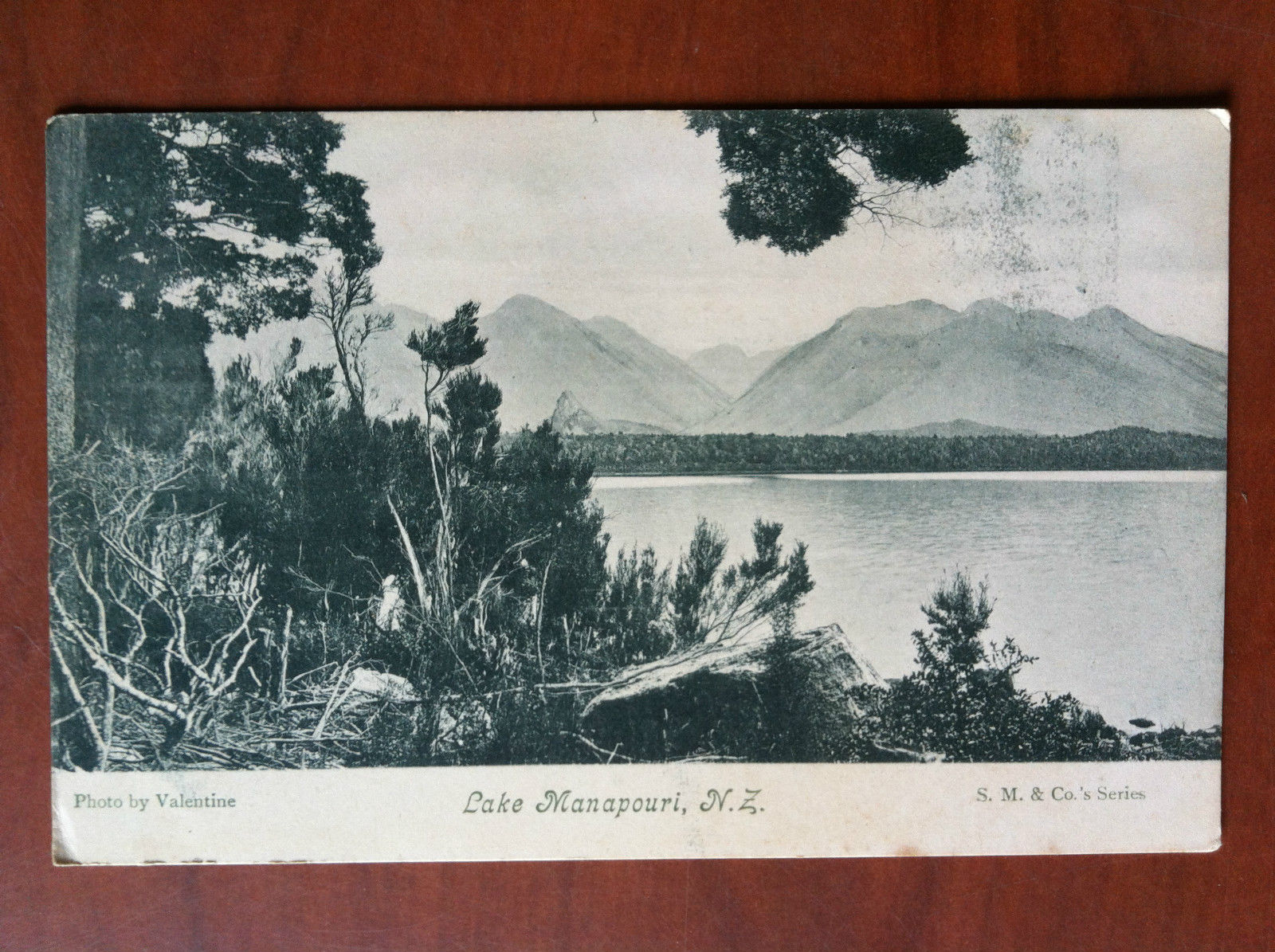 Cartolina Postcard early '900 New Zealand Lake Manapouri -non viaggiata- …