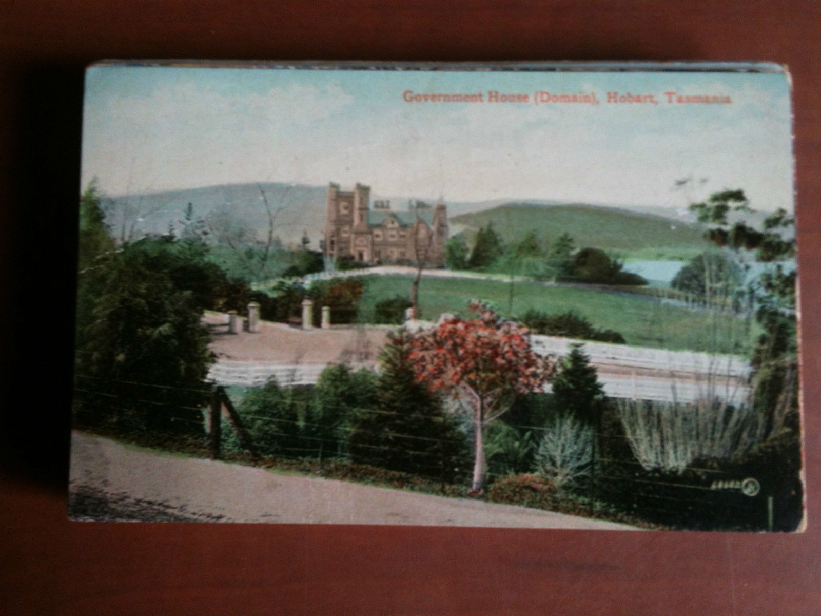 Cartolina Postcard inizi '900 Australia Tasmania Hobart - non viaggiata