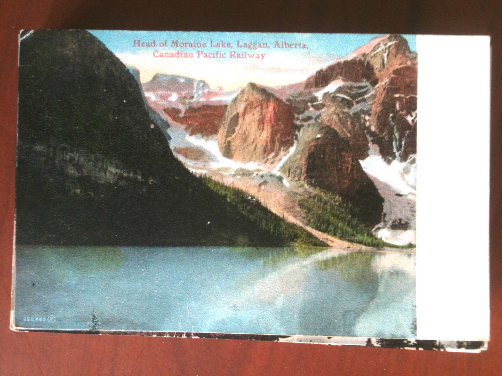 Cartolina Postcard inizi '900 Canada Alberta Laggan - non viaggiata …