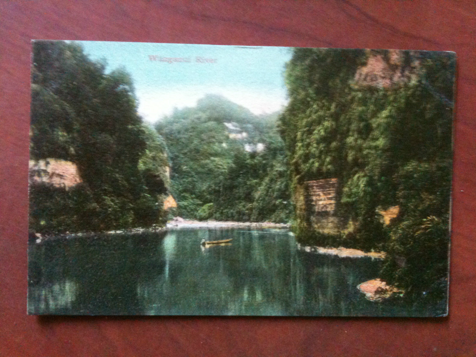 Cartolina Postcard inizi '900 New Zealand Wanganui River - non …