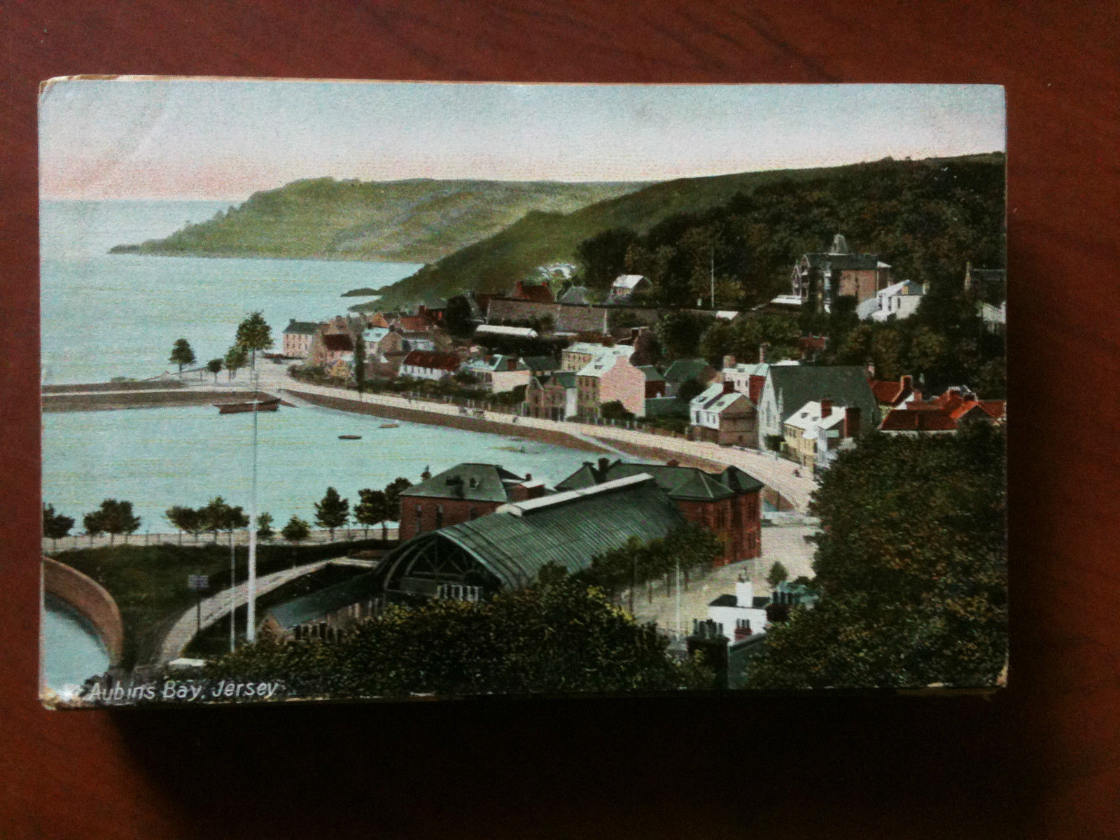 Cartolina Postcard inizi '900 UK Aubins Bay Jersey - non …