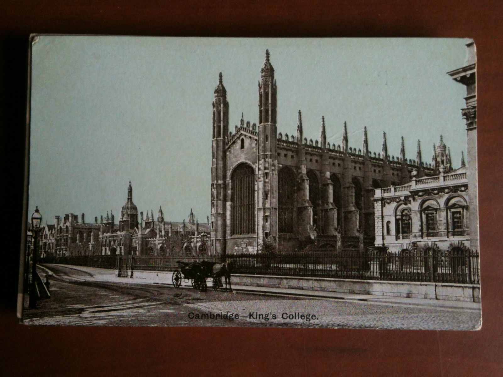 Cartolina Postcard inizi '900 UK Cambridge King's College - non …