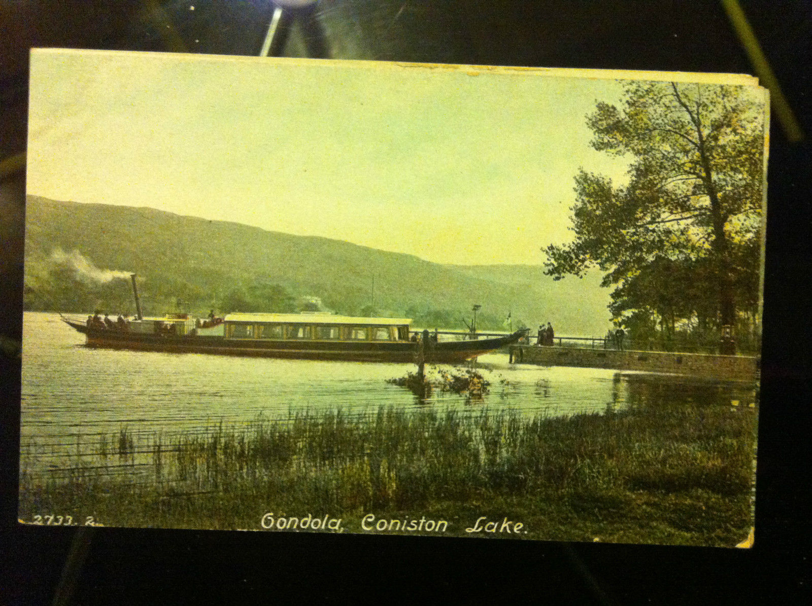 Cartolina Postcard inizi '900 UK Coniston Lake - non viaggiata …