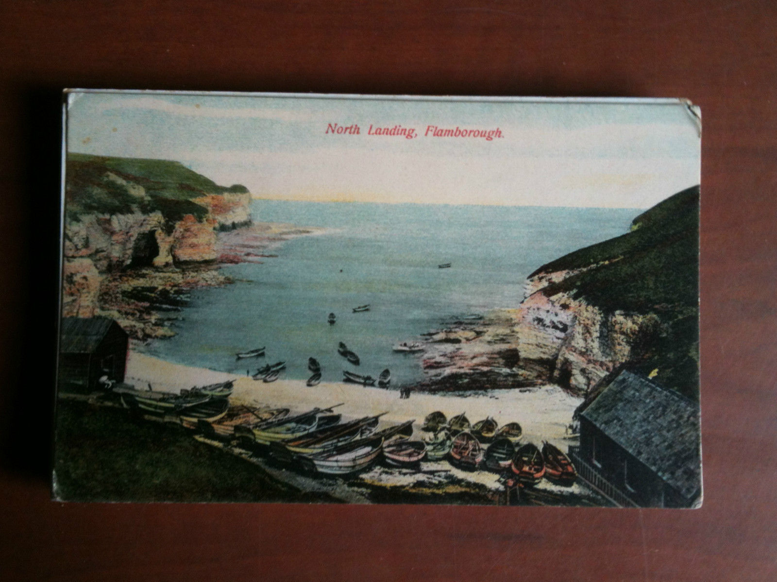 Cartolina Postcard inizi '900 UK Flamborough, North Landing - non …