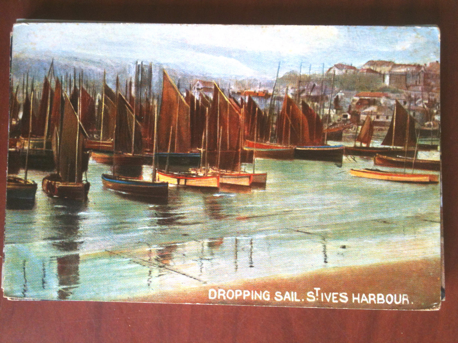 Cartolina Postcard inizi '900 UK St. Ives Harbour - non …