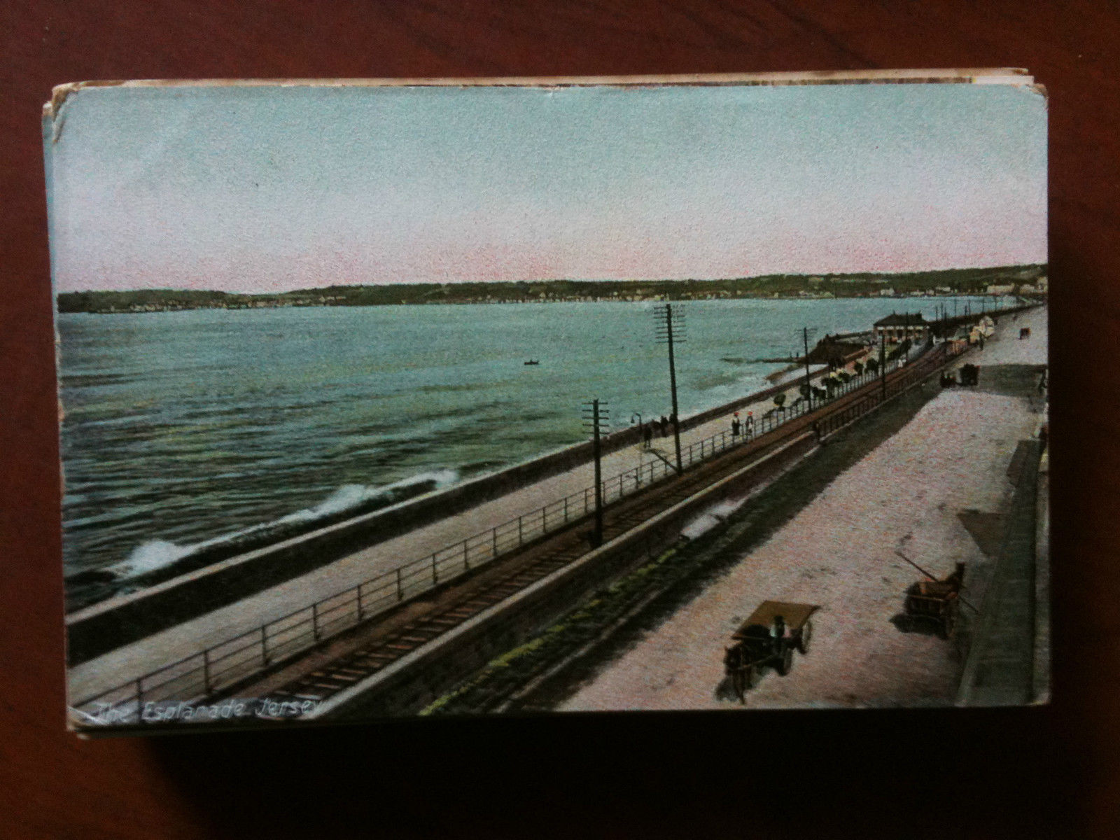 Cartolina Postcard inizi '900 UK The Esplanade Jersey - non …