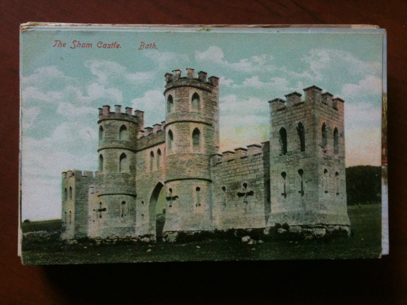 Cartolina Postcard inizi '900 UK The Sham Castle, Bath - …