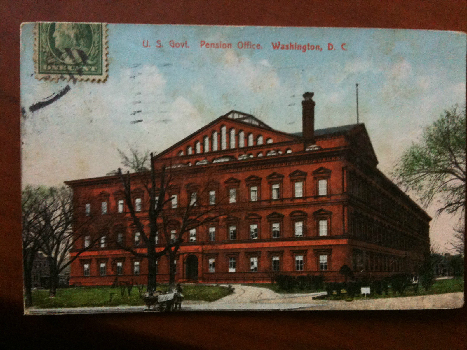 Cartolina Postcard primi '900 U.S. Govt. Washington D.C. USA - …