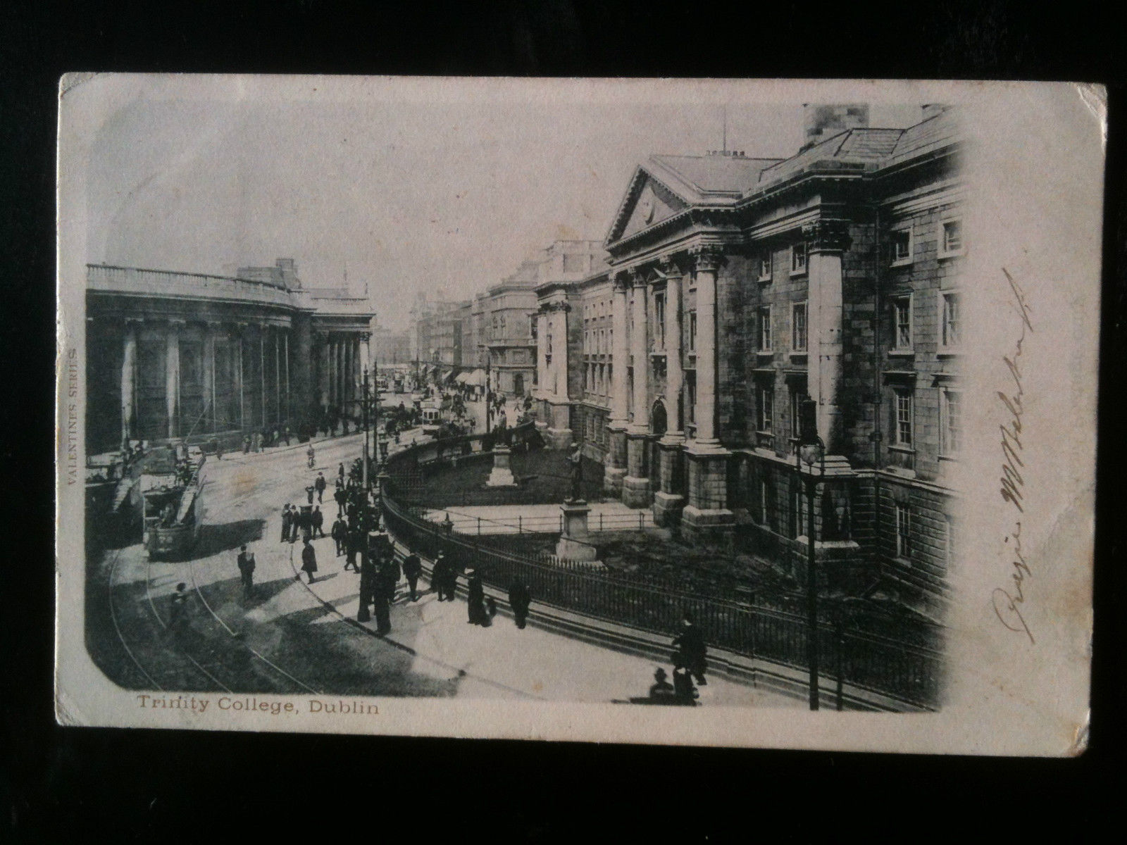 Cartolina Postcard primi/early '900 Irlanda/Ireland Dublino viaggiata/traveled