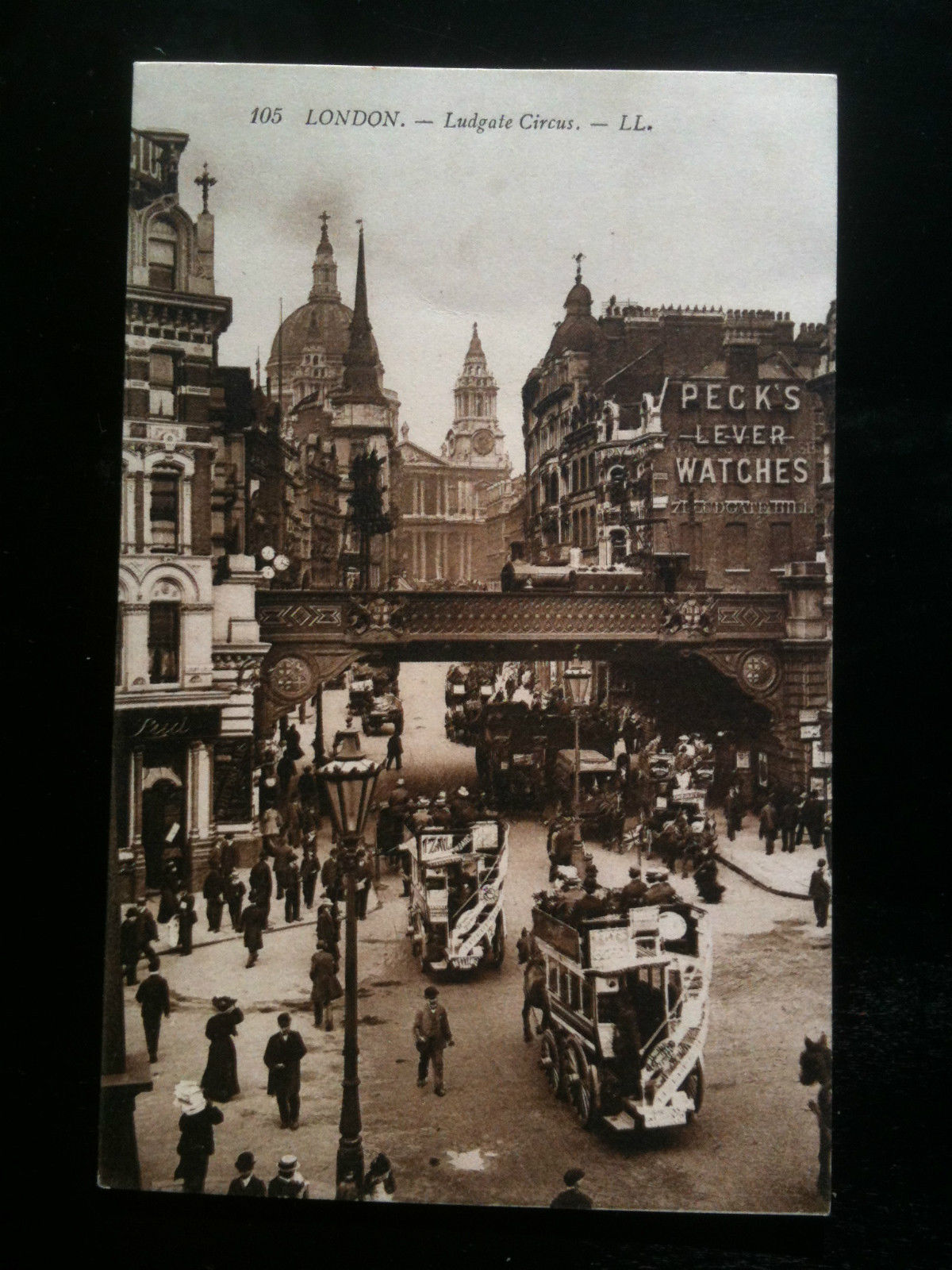 Cartolina Postcard primi/early '900 Regno Unito UK London nonviaggiata/traveled