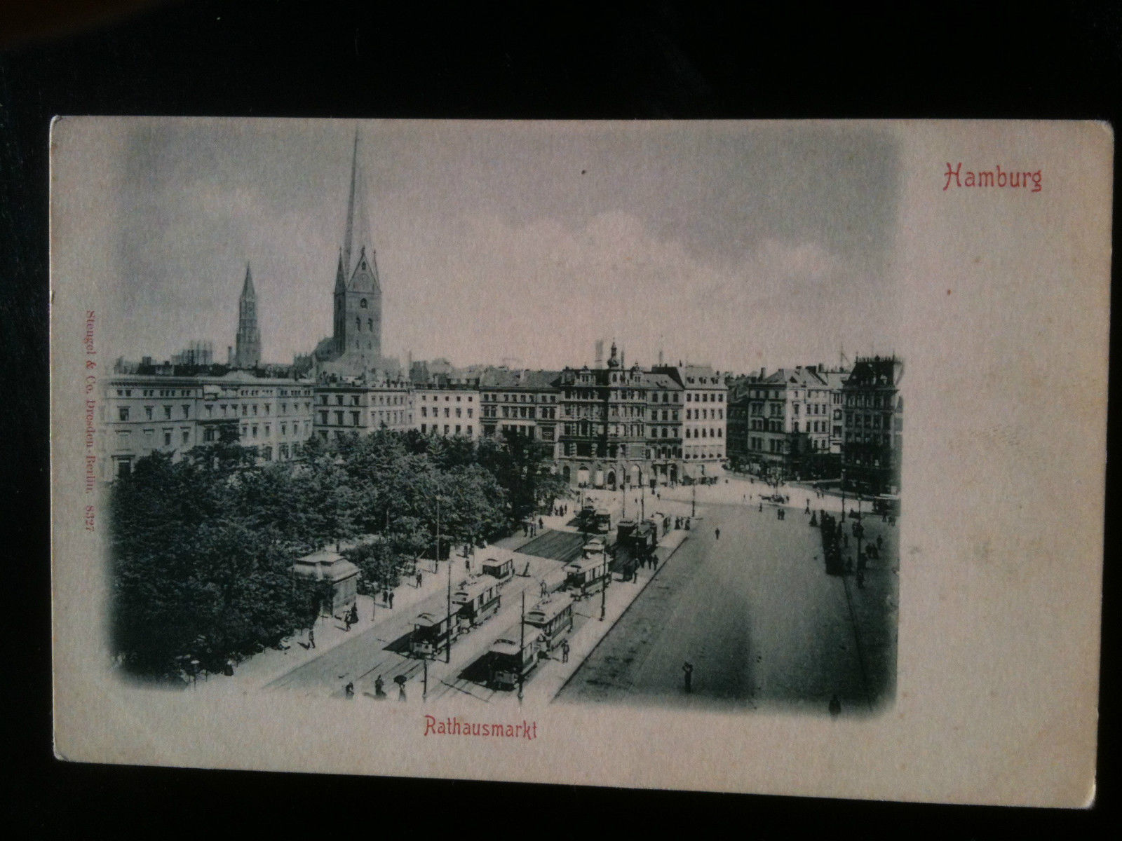 Cartolina Postkarte inizi '900 Germania Hamburg - non viaggiata/nicht gesendet