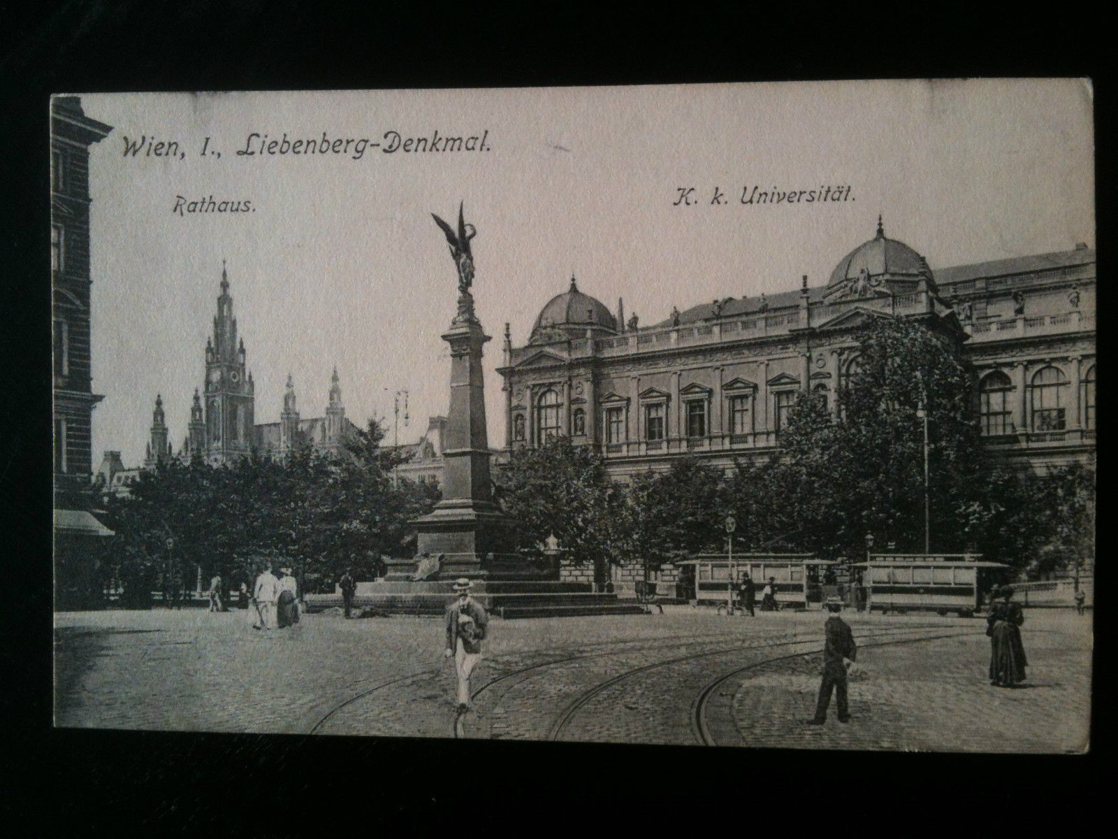 Cartolina Postkarte primi '900 Austria Vienna/Wien Liebenberg - non viaggiata