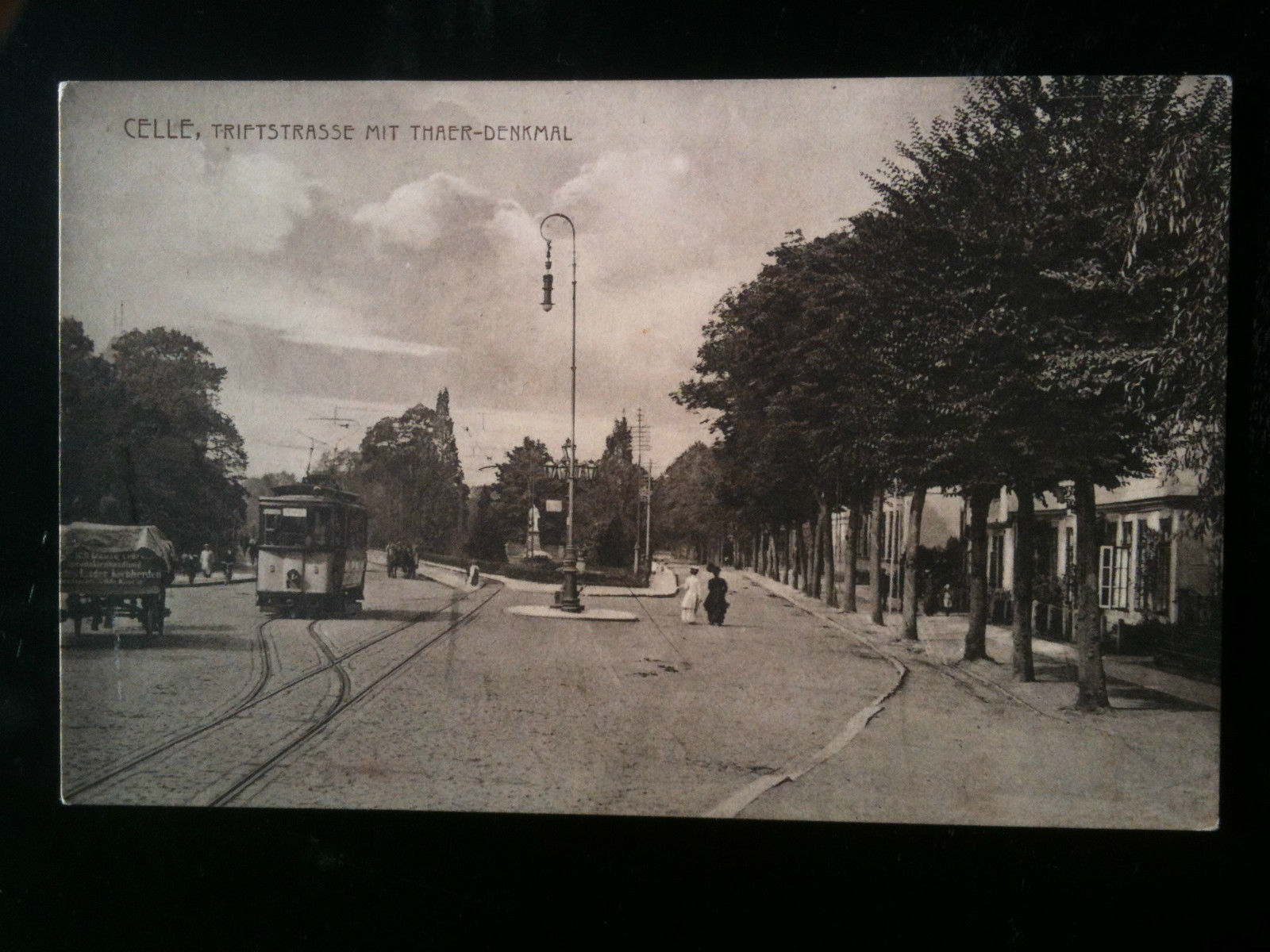 Cartolina Postkarte primi '900 Germania Celle Triftstrasse - non viaggiata