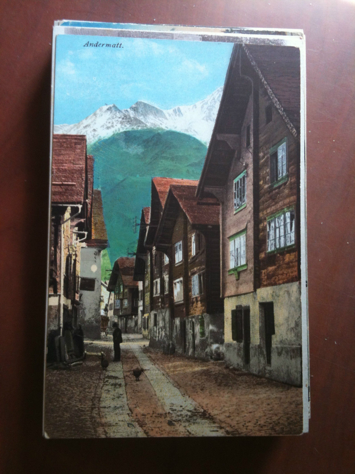 Cartolina Postkarte primi '900 Schweiz Andermatt - non viaggiata