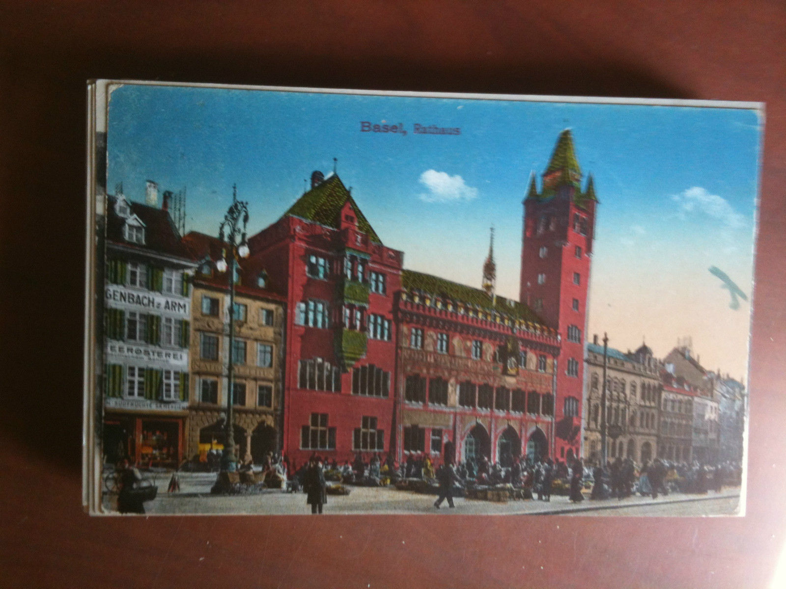Cartolina Postkarte primi '900 Schweiz Basel - non viaggiata