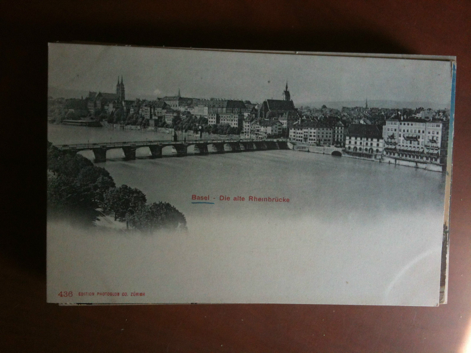 Cartolina Postkarte primi '900 Schweiz Basel - non viaggiata