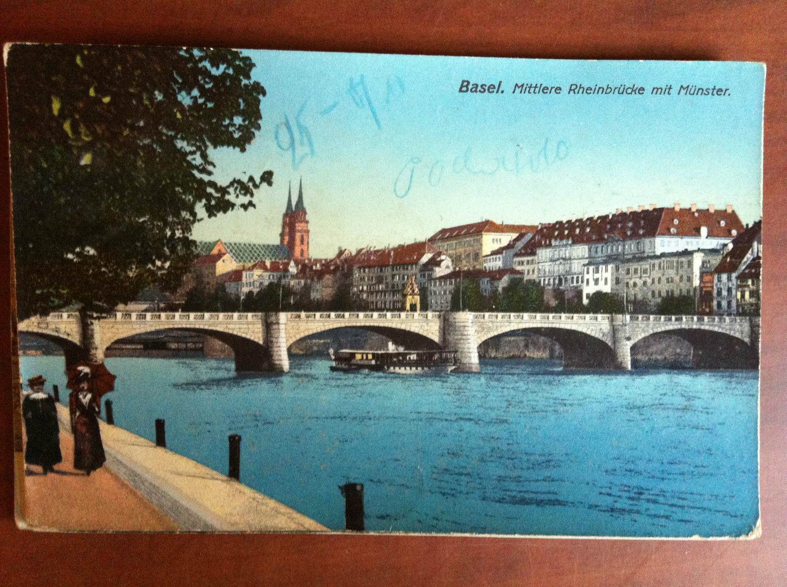 Cartolina Postkarte primi '900 Schweiz Basel - viaggiata - E9296