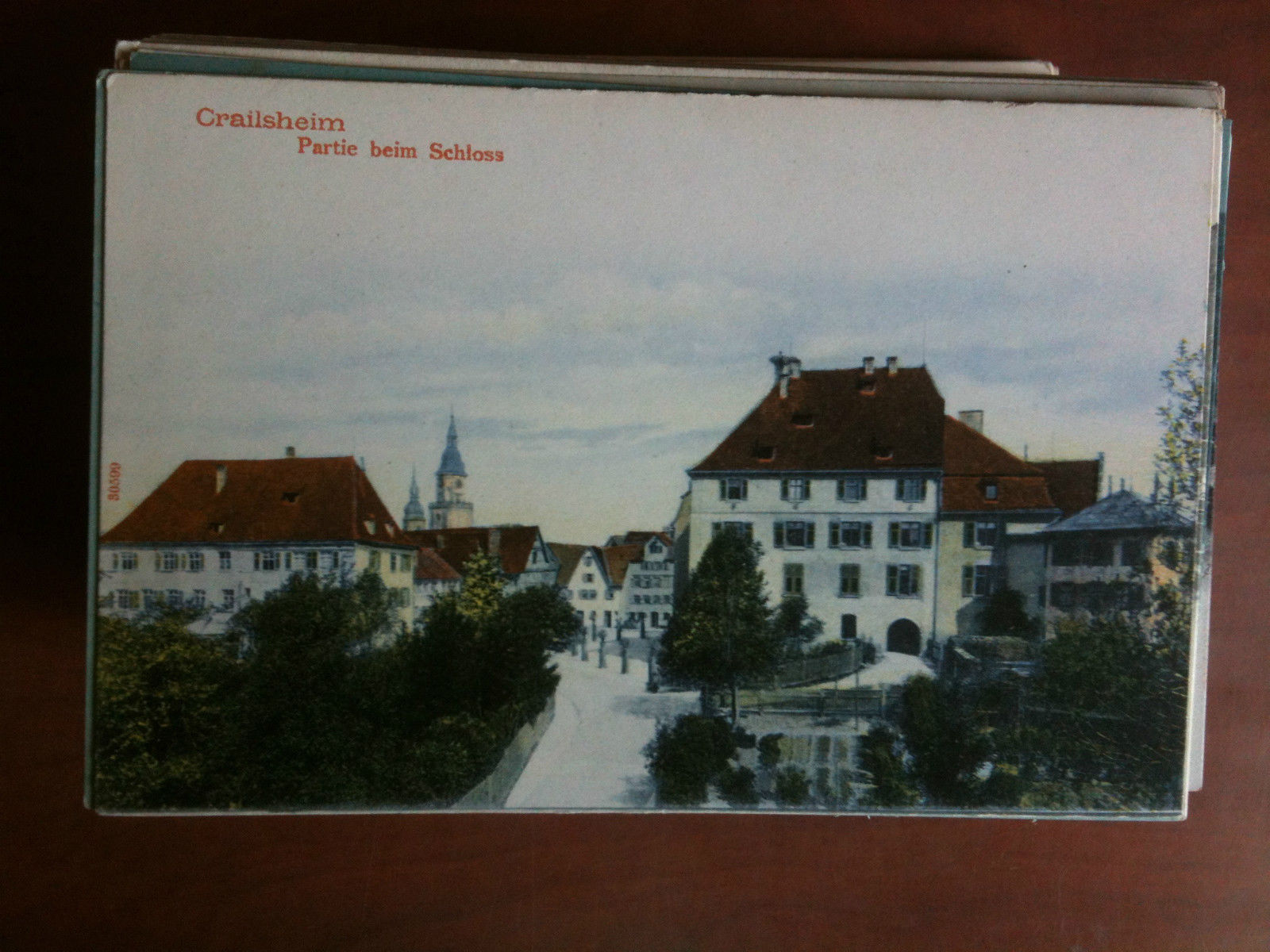 Cartolina Postkarte primi '900 Schweiz Crailsheim Partie Schloss - non …