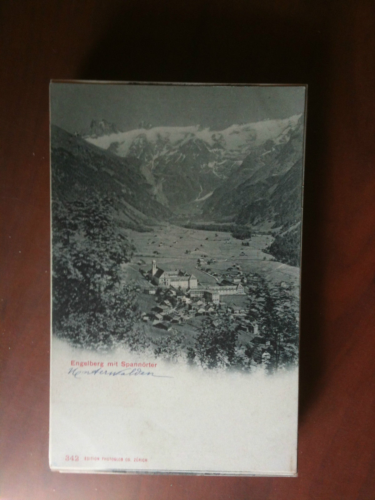 Cartolina Postkarte primi '900 Schweiz Engelberg mit Spannorter - non …