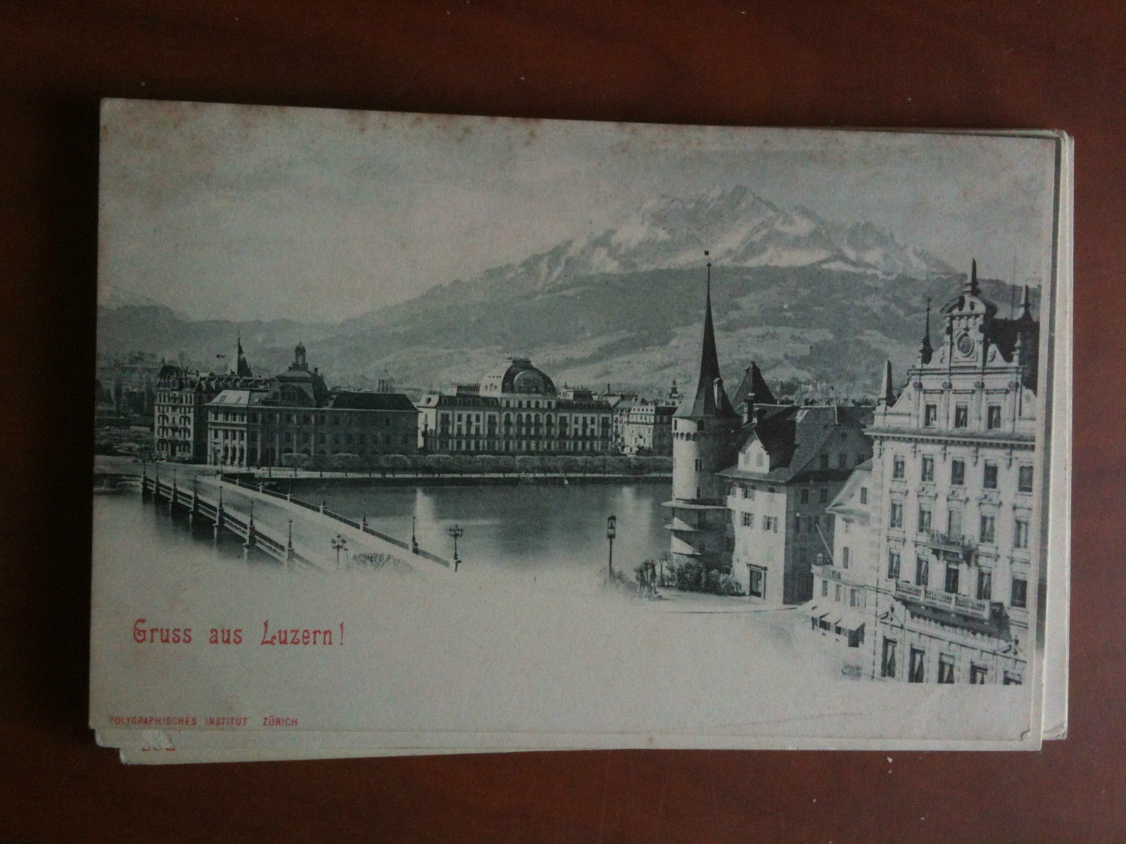 Cartolina Postkarte primi '900 Schweiz Gruss aus Luzern! - non …