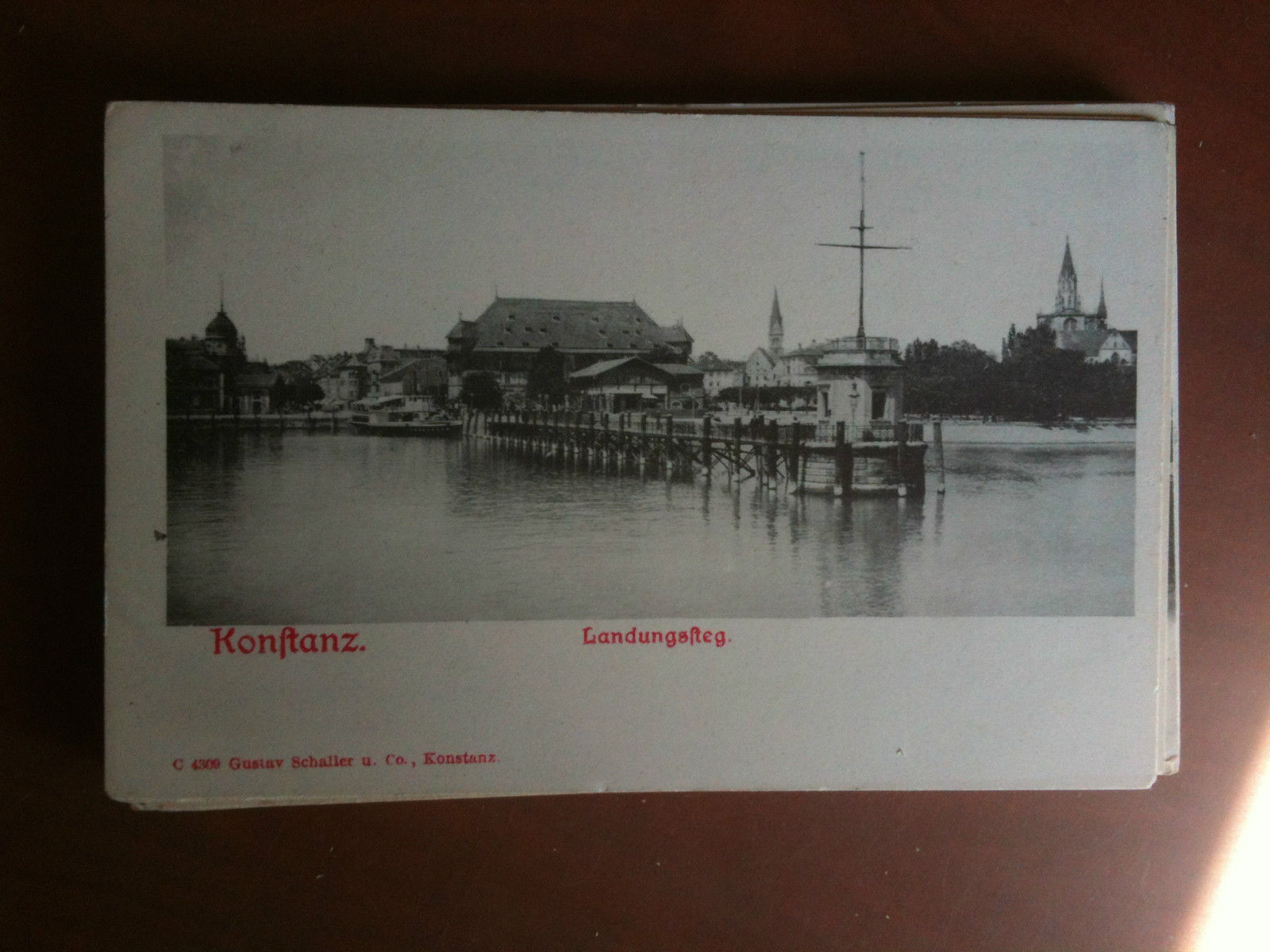 Cartolina Postkarte primi '900 Schweiz Konstanz - non viaggiata