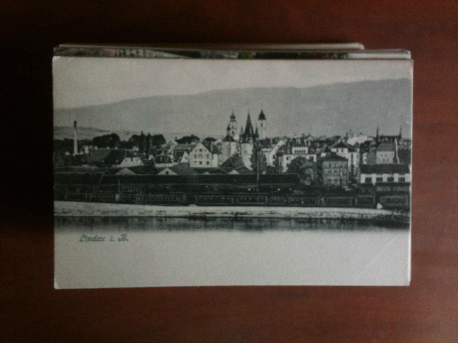 Cartolina Postkarte primi '900 Schweiz Lindau - non viaggiata