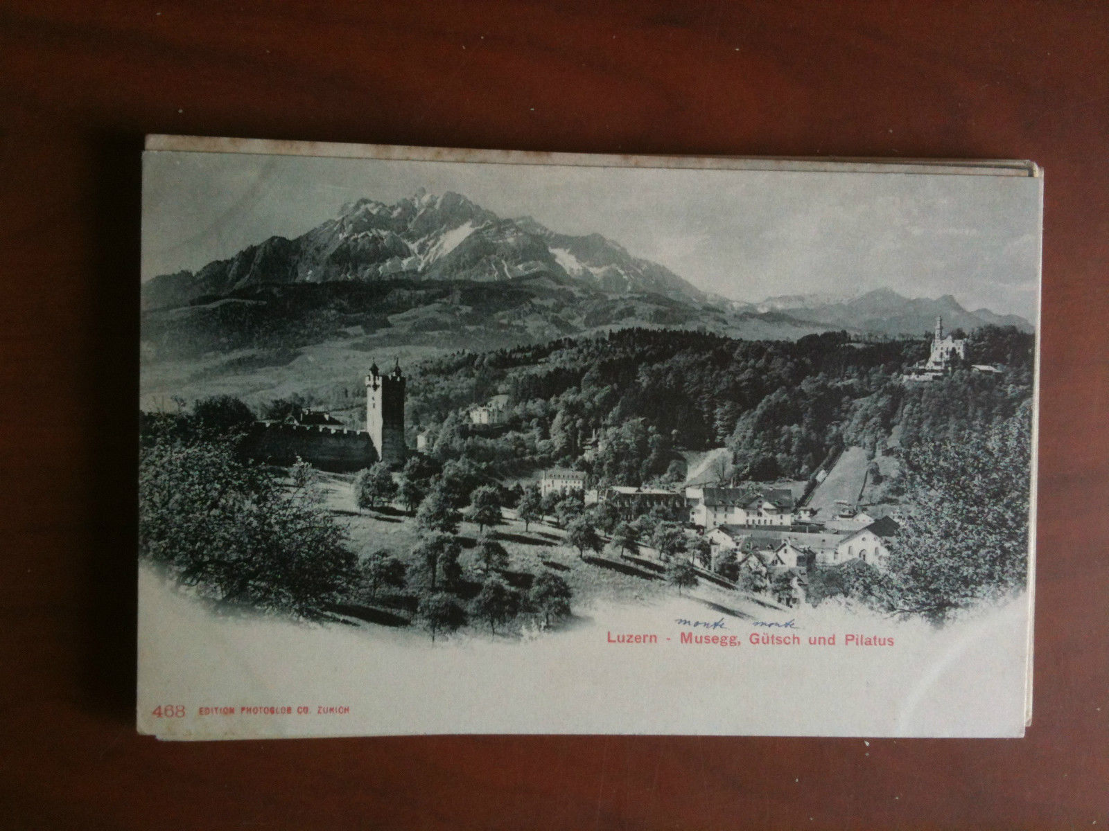 Cartolina Postkarte primi '900 Schweiz Luzern - non viaggiata