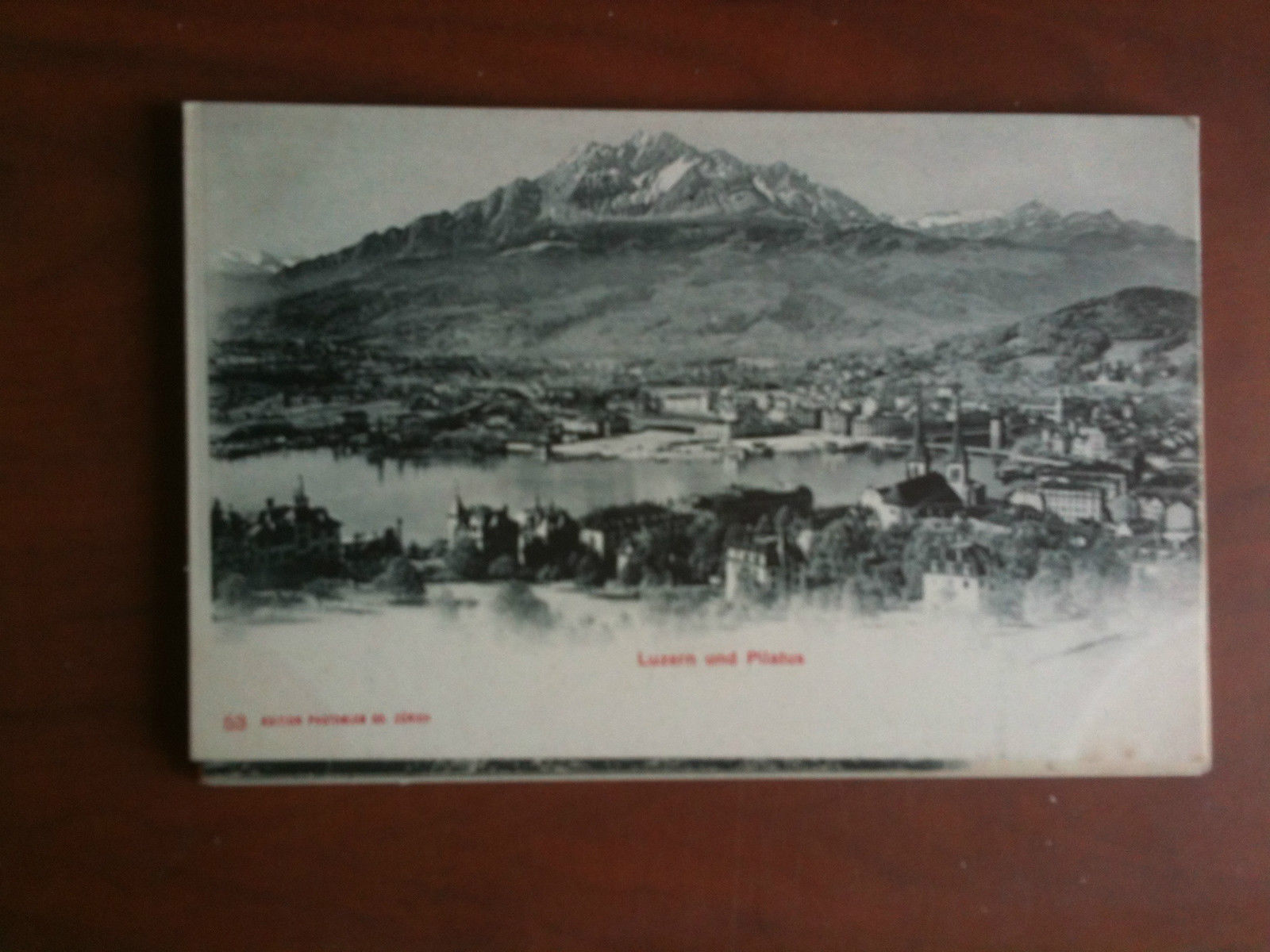 Cartolina Postkarte primi '900 Schweiz Luzern - non viaggiata