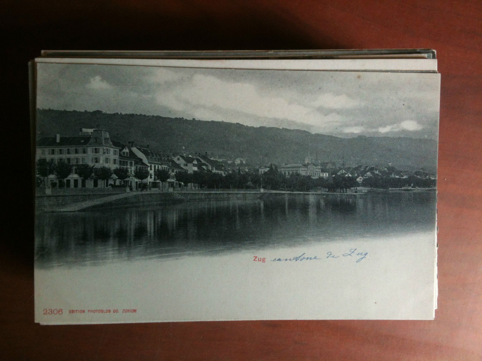 Cartolina Postkarte primi '900 Schweiz Zug - non viaggiata