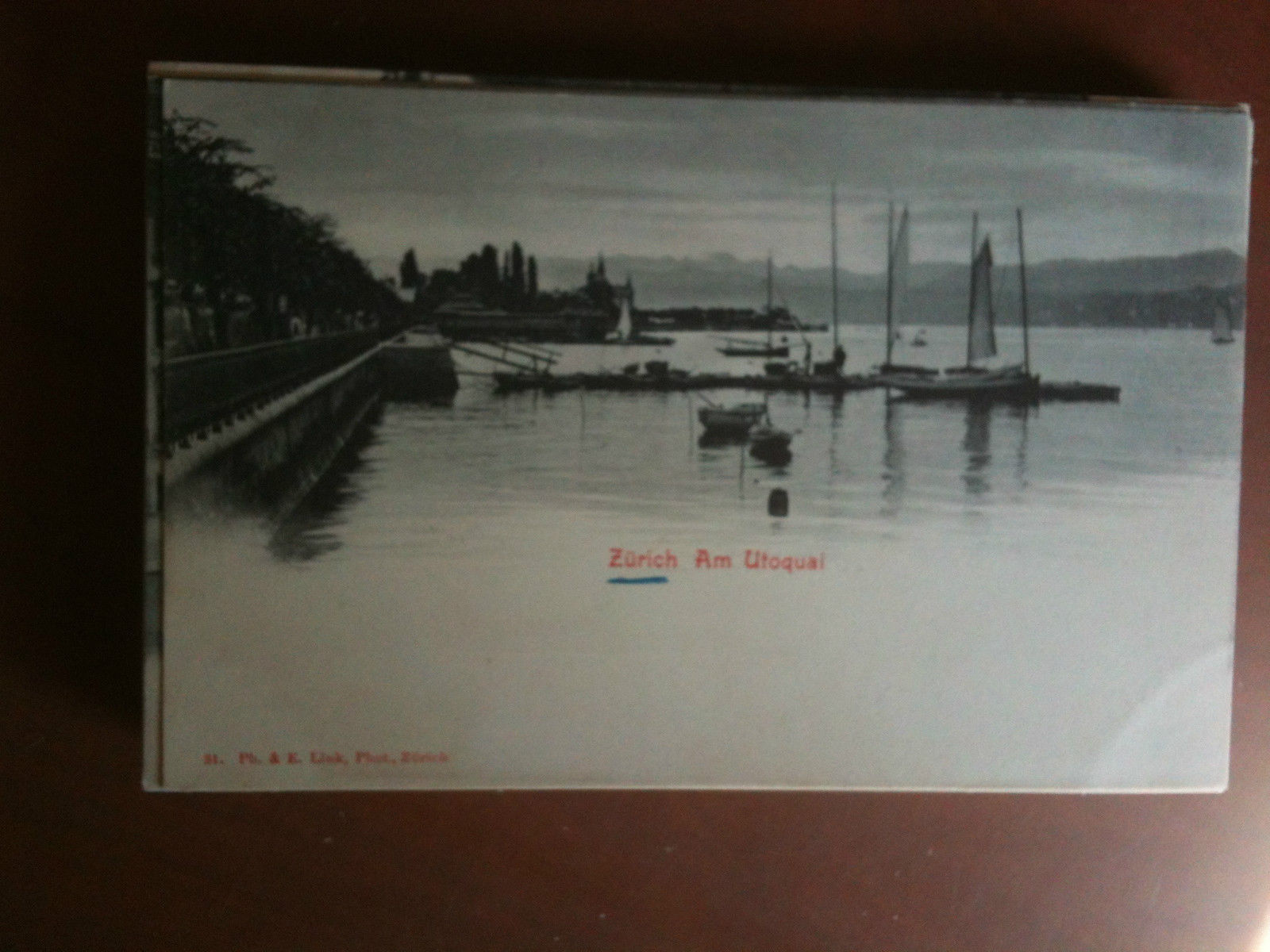 Cartolina Postkarte primi '900 Schweiz Zurich - non viaggiata