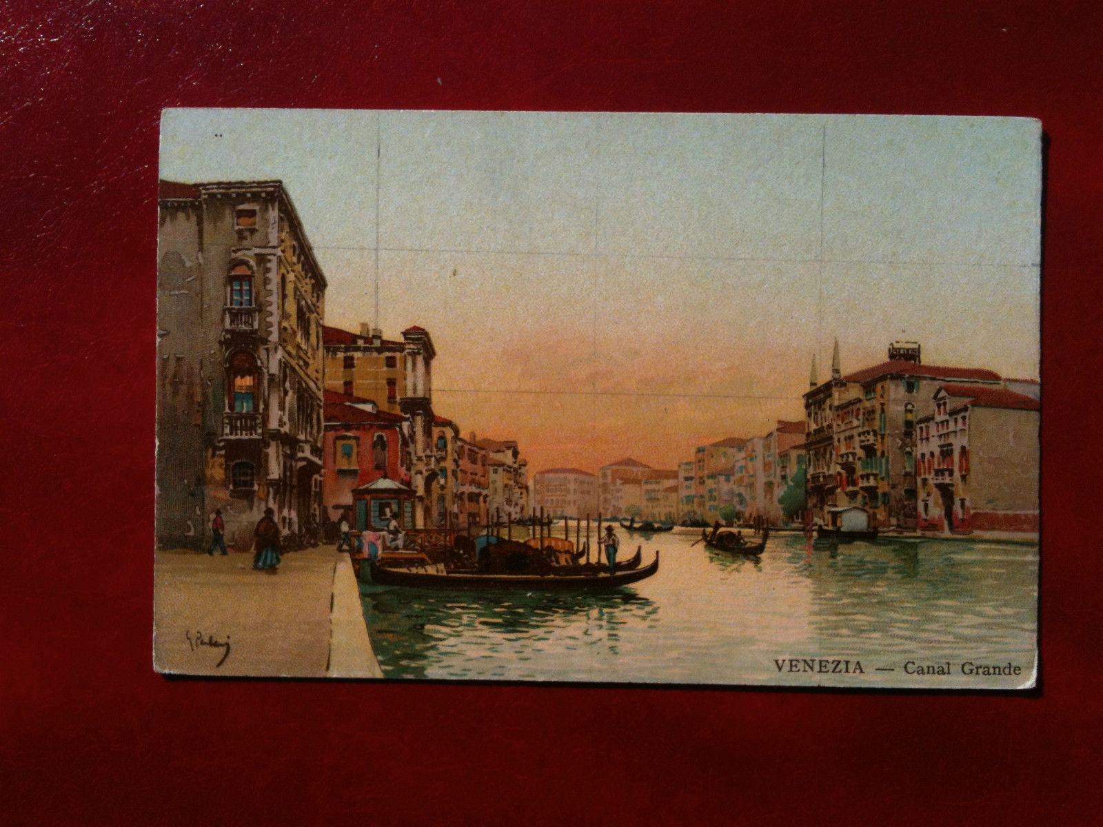 Cartolina primi '900 Venezia - Canal Grande - non viaggiata