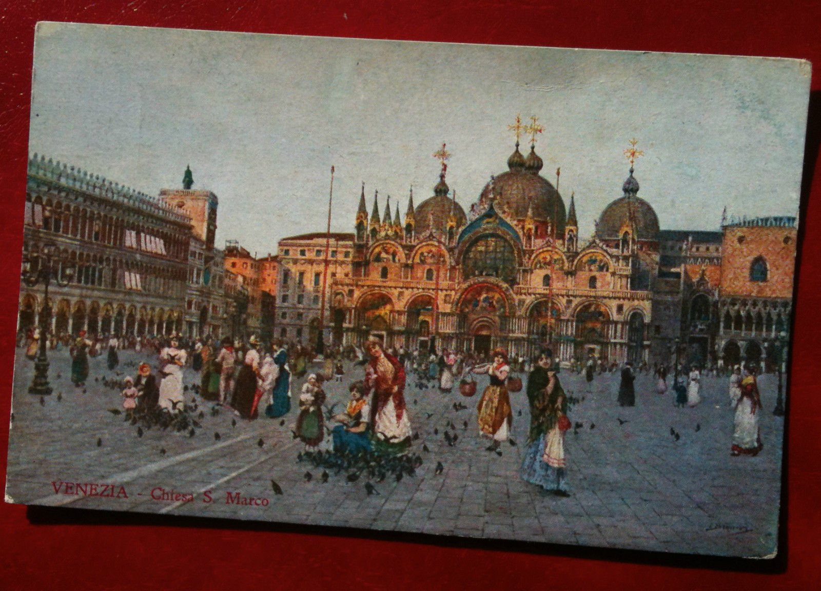 Cartolina primi '900 Venezia - Chiesa S. Marco - non …