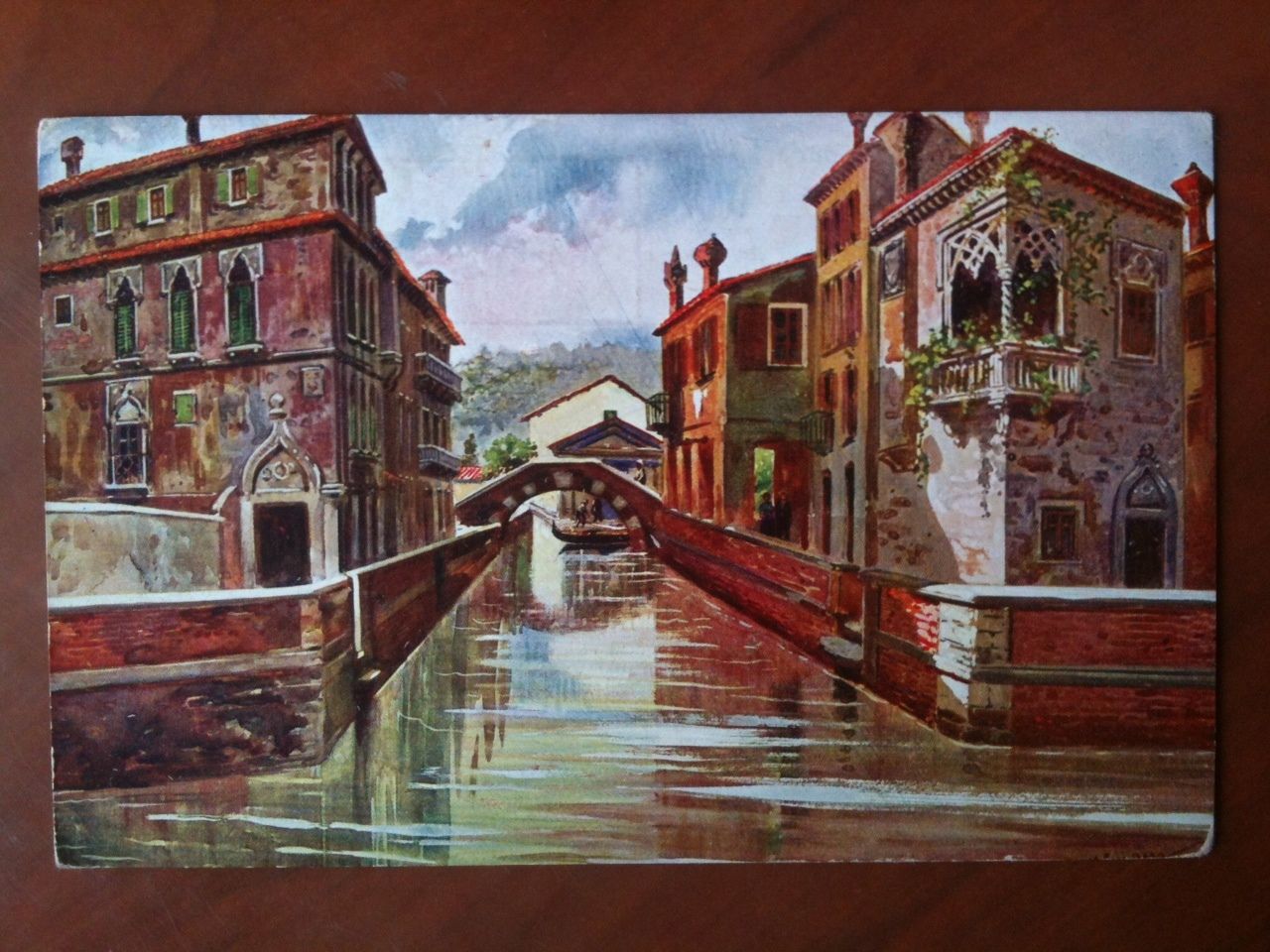 Cartolina primi '900 Venezia - Fabbrica Merletti - non viaggiata