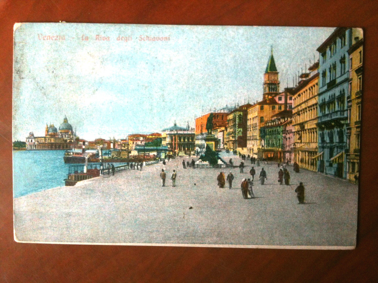 Cartolina primi '900 Venezia - La Riva degli Schiavoni - …