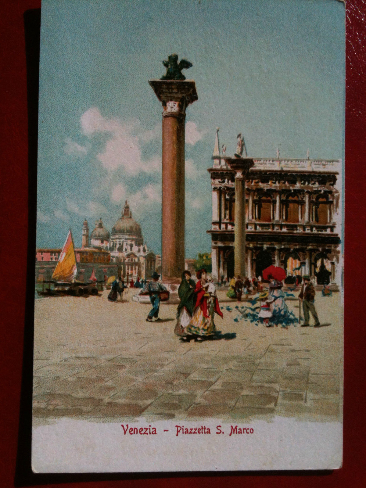 Cartolina primi '900 Venezia - Piazzetta S. Marco - non …