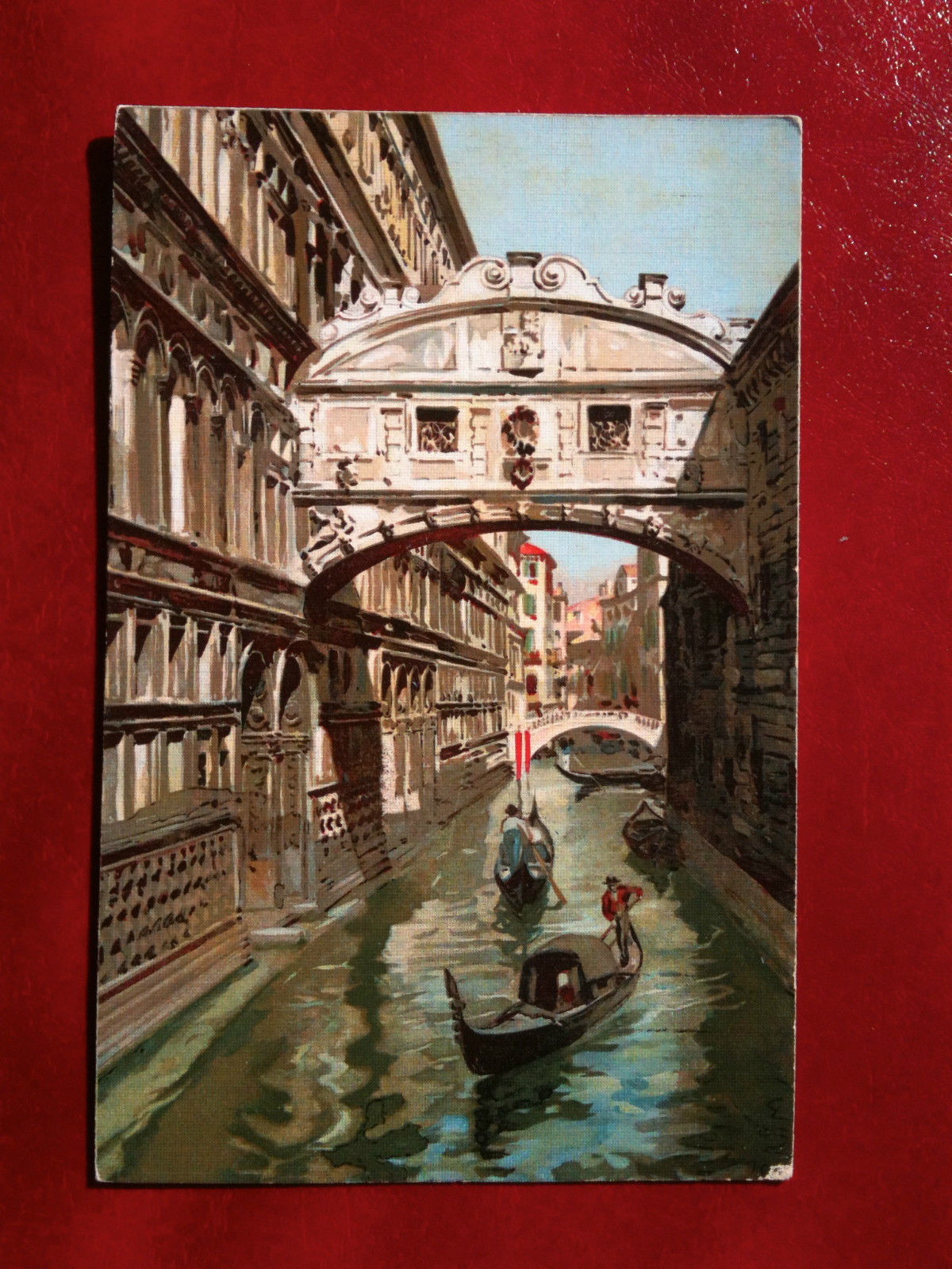 Cartolina primi '900 Venezia - Ponte dei Sospiri - non …
