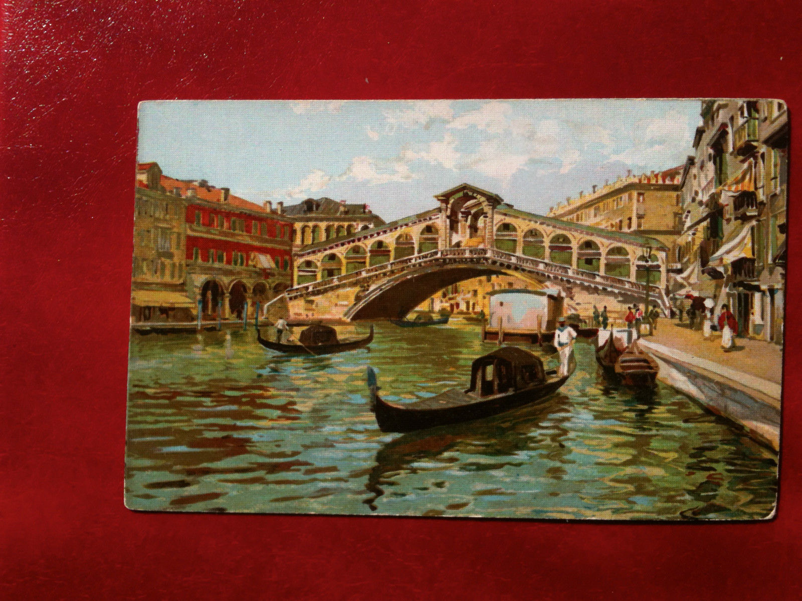 Cartolina primi '900 Venezia - Ponte di Rialto - non …