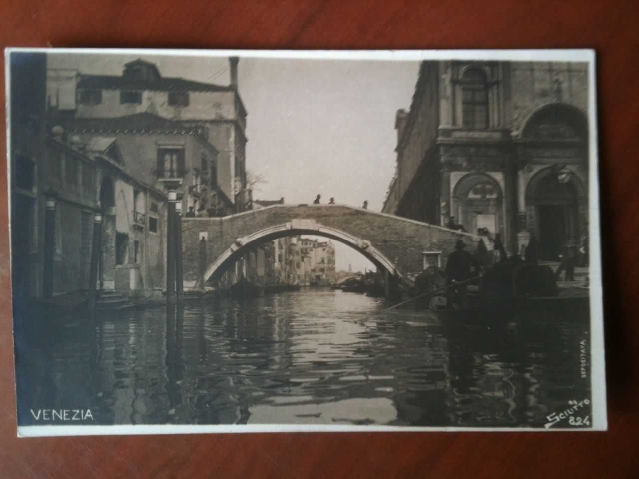 Cartolina primi '900 Venezia - Ponte sul canale - non …