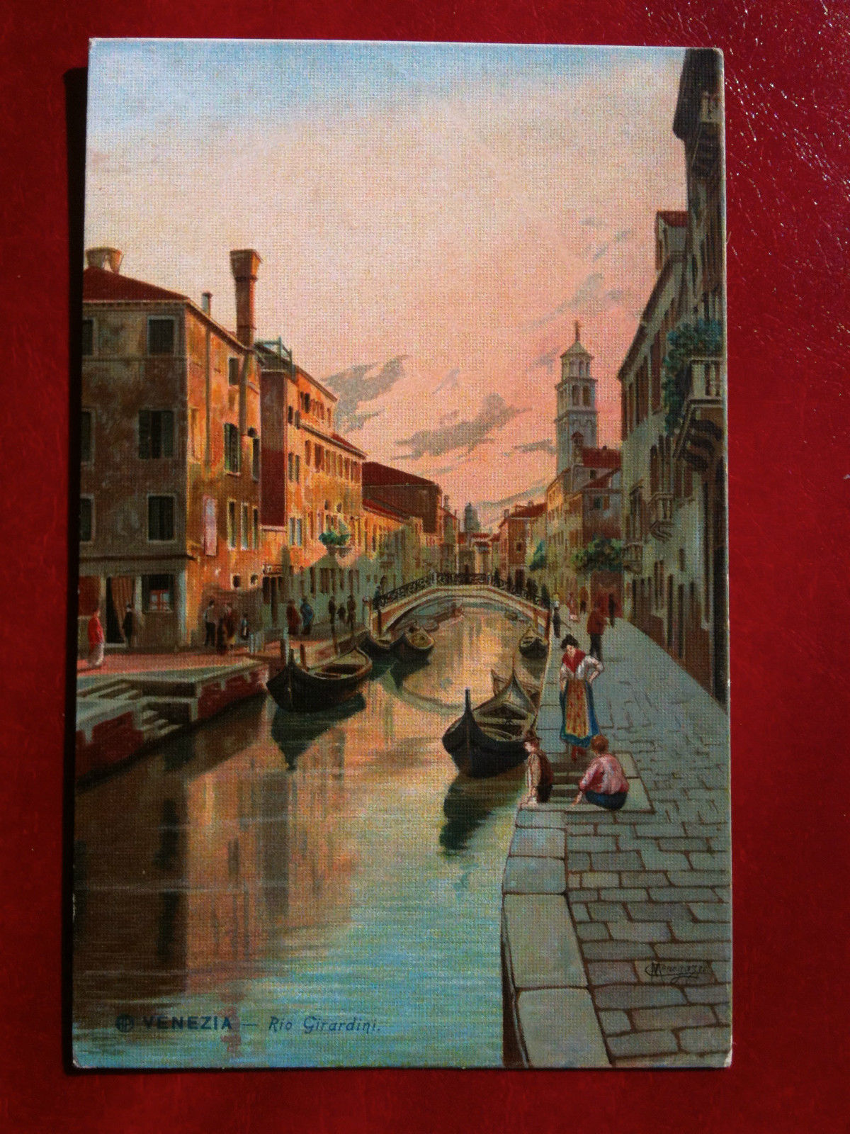 Cartolina primi '900 Venezia - Rio Girardini - non viaggiata