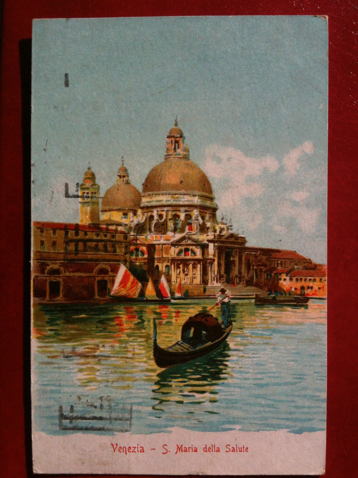 Cartolina primi '900 Venezia - S. Maria della Salute - …